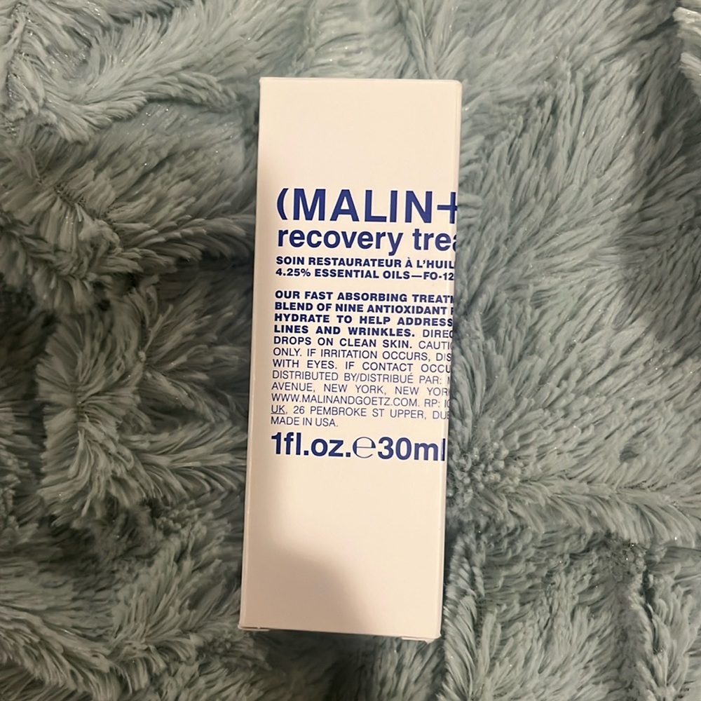 Malin+goetz recovery treatment oil